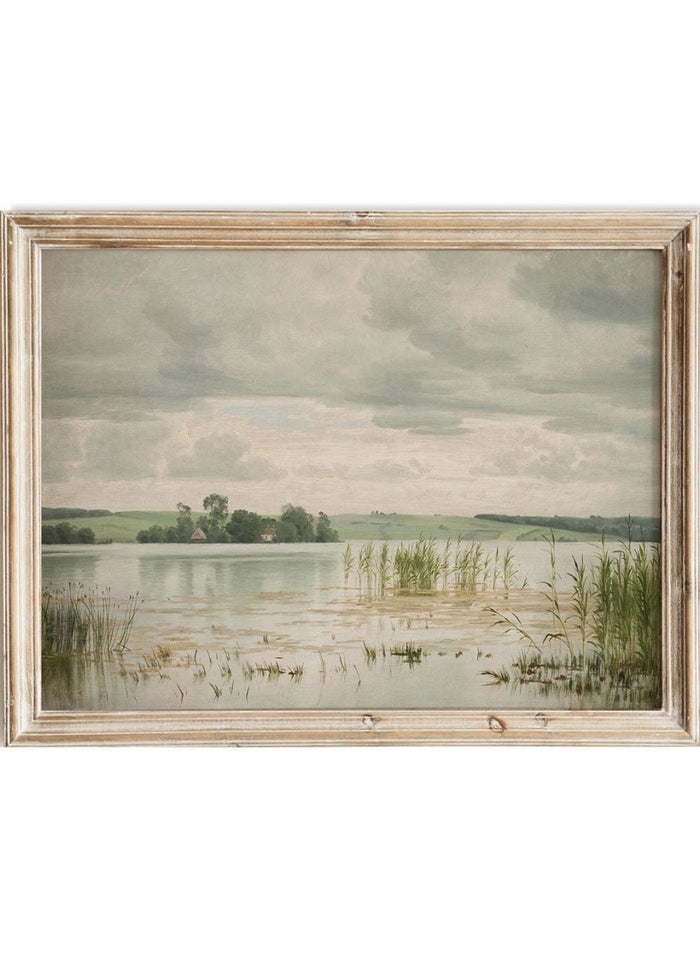 "Esrum Lake" Art Print_Sugar & Canvas_Vilhelm Groth
