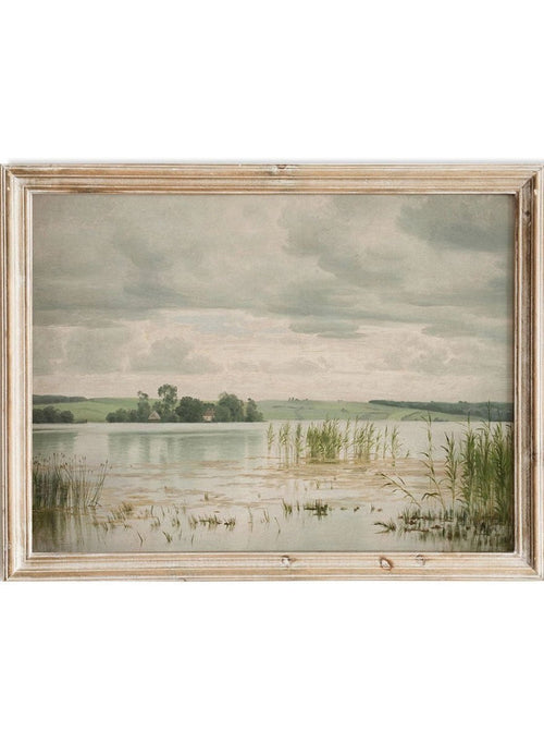 "Esrum Lake" Art Print_Sugar & Canvas_Vilhelm Groth