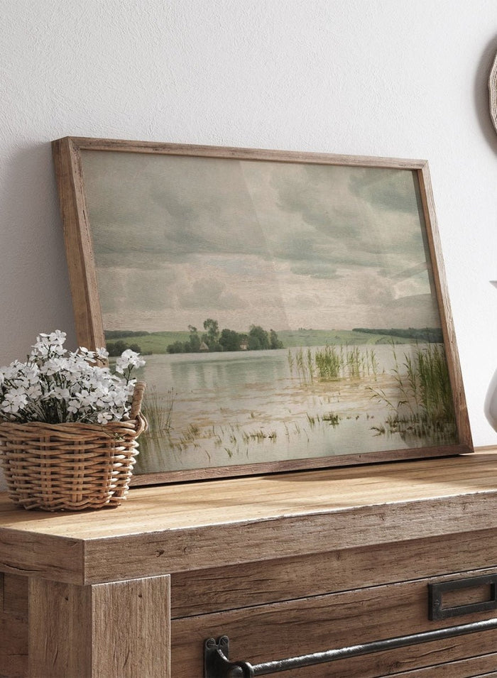 "Esrum Lake" Art Print_Sugar & Canvas_Vilhelm Groth