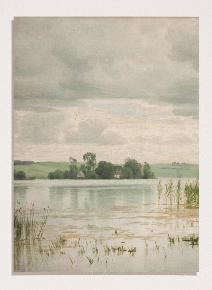 "Esrum Lake" Art Print_Sugar & Canvas_Vilhelm Groth