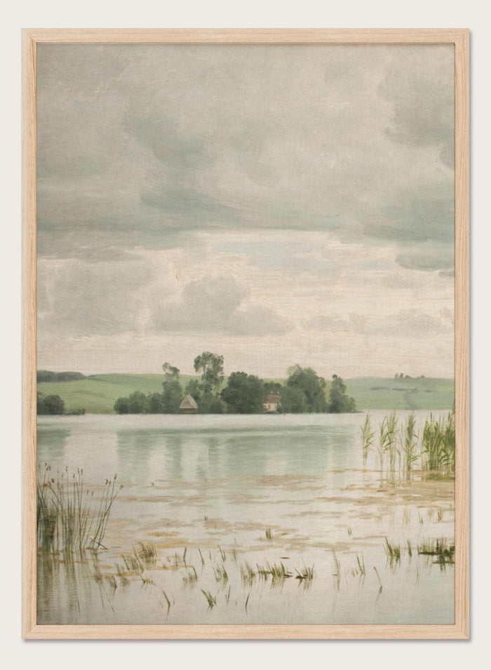 "Esrum Lake" Art Print_Sugar & Canvas_Vilhelm Groth