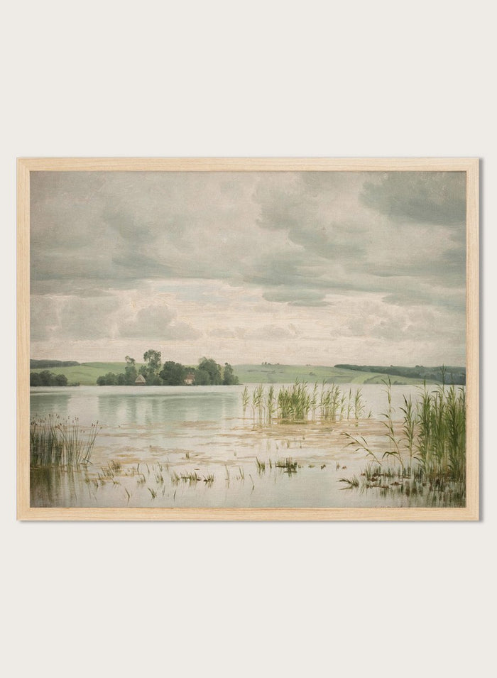 "Esrum Lake" Art Print_Sugar & Canvas_Vilhelm Groth