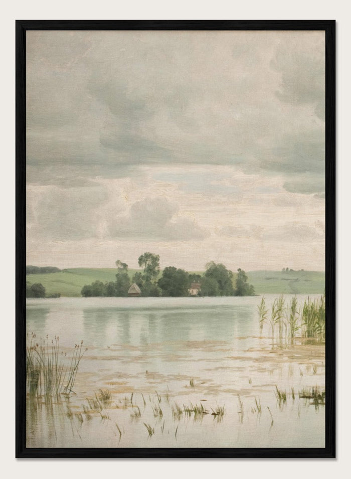 "Esrum Lake" Art Print_Sugar & Canvas_Vilhelm Groth