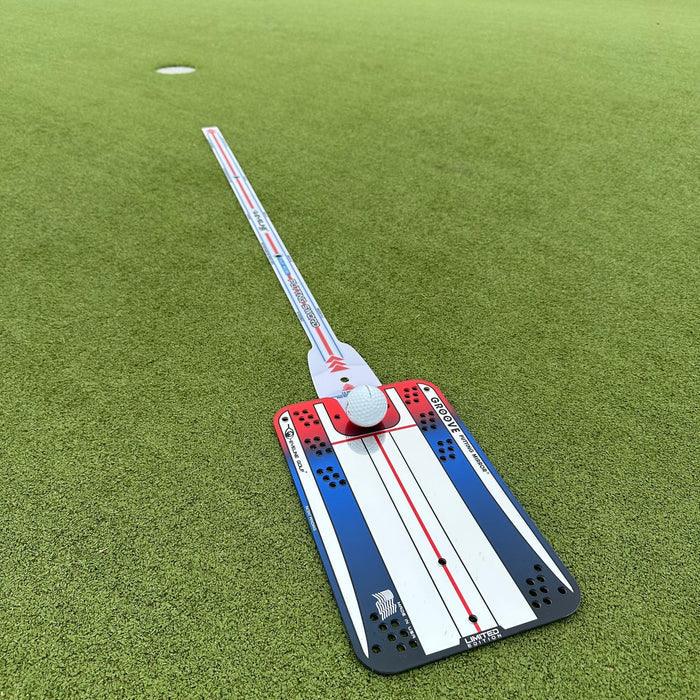 EyeLine Golf Groove Putting Mirror + Putting Sword Pair (3 pcs)