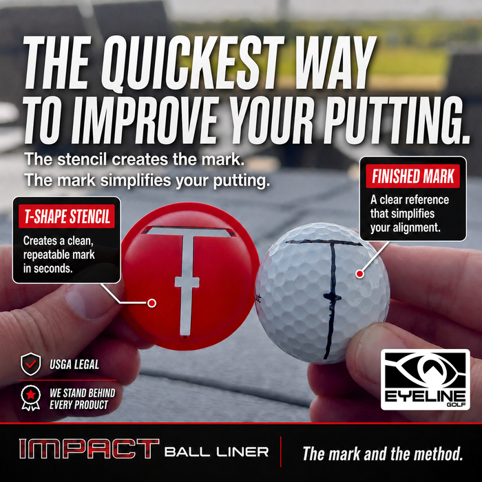 EyeLine Golf Impact Ball Liner 3-Pack