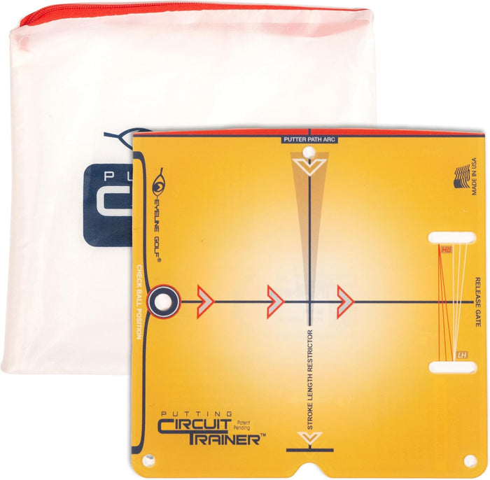 EyeLine Golf PUTTING CIRCUIT TRAINER - YELLOW TRAINER