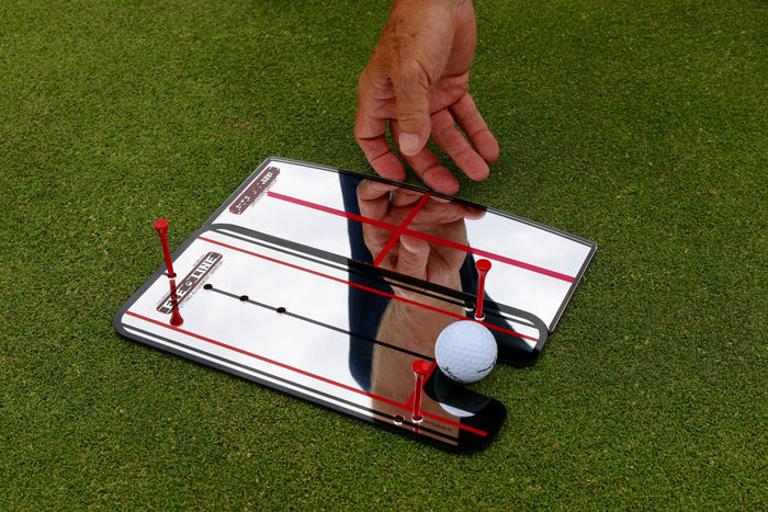 EyeLine Golf Shoulder Mirror - Groove and Putting Alignment Mirror (small)