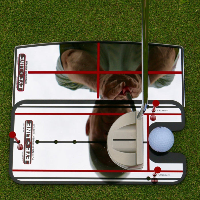 EyeLine Golf Shoulder Mirror - Groove and Putting Alignment Mirror (small)