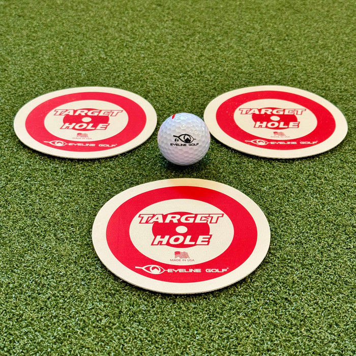 EyeLine Golf Target Hole 3-Pack