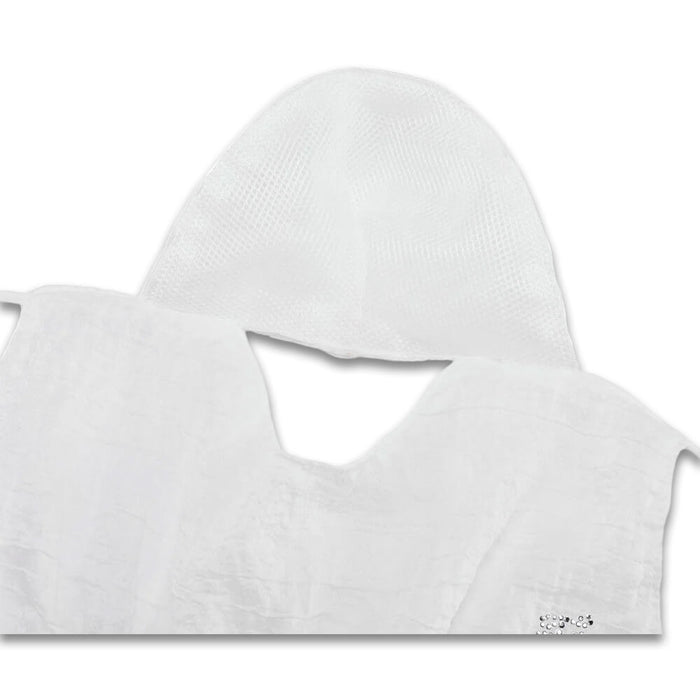 Fairliar Frill Seersucker Two-Layer Mask - SS26 Women