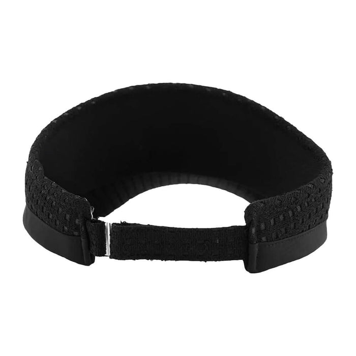 Fairliar Organza Ribbon Mesh Golf Visor Black - SS26 Women