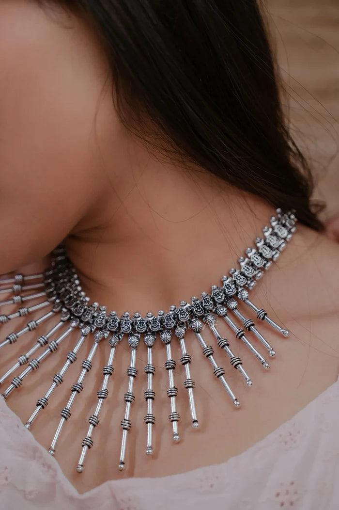 Farhad German Silver Neckpiece