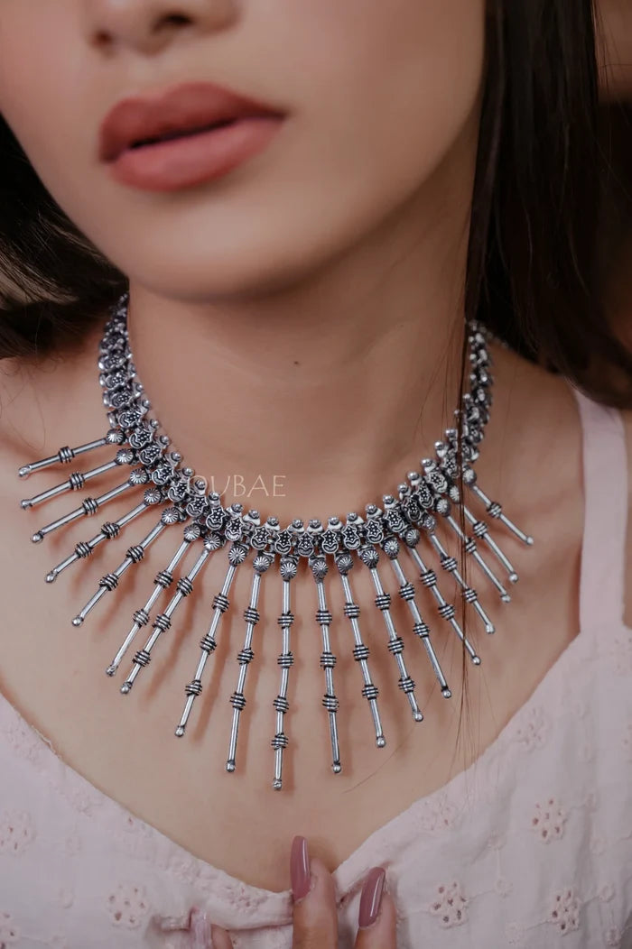 Farhad German Silver Neckpiece