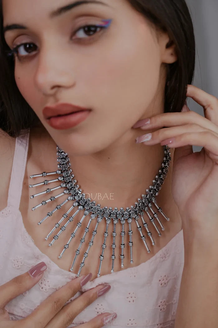 Farhad German Silver Neckpiece