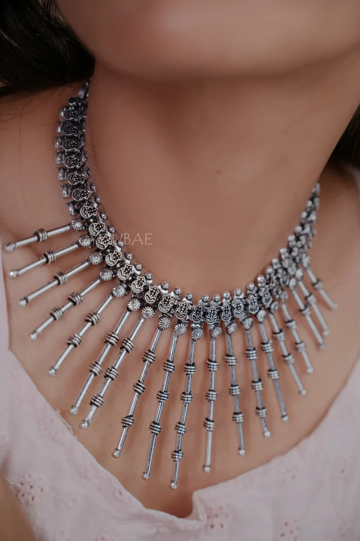 Farhad German Silver Neckpiece