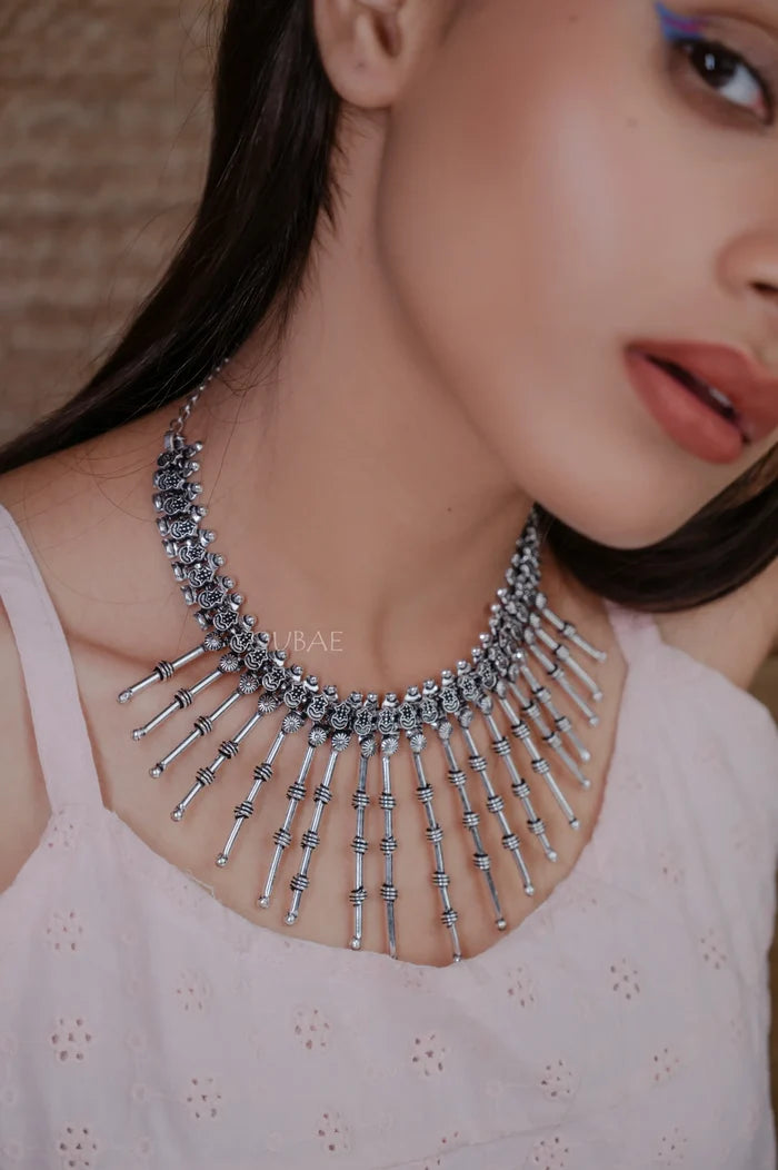 Farhad German Silver Neckpiece