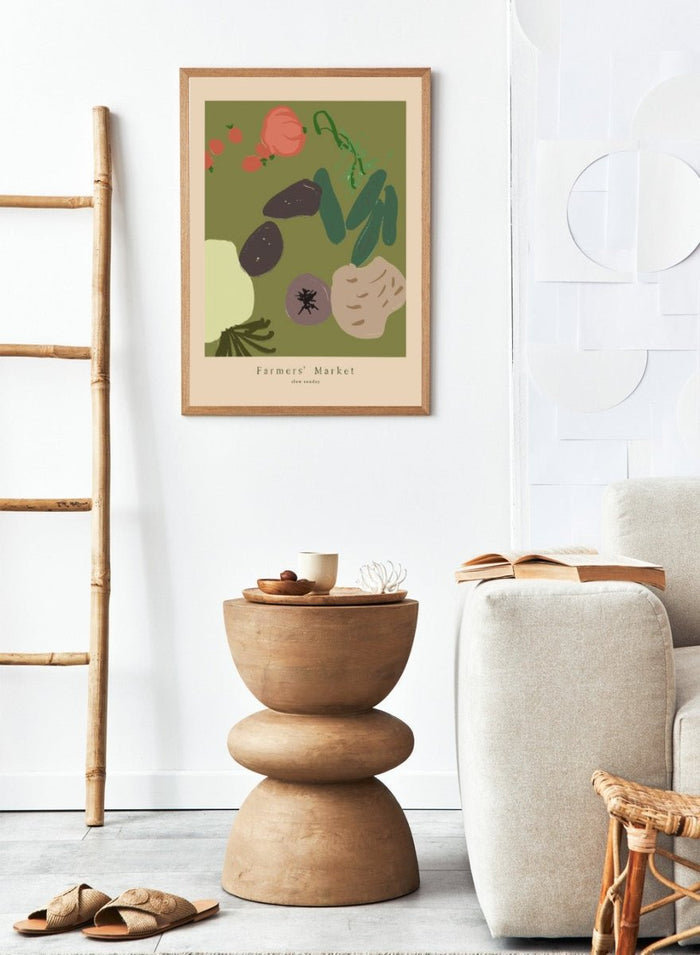 ‘Farmers' Market’ Aesthetic Art Print_Sugar & Canvas_Sugar & Canvas