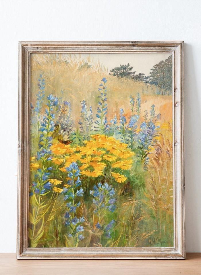 "Field Flowers" Art Print_Sugar & Canvas_Lilly Walther
