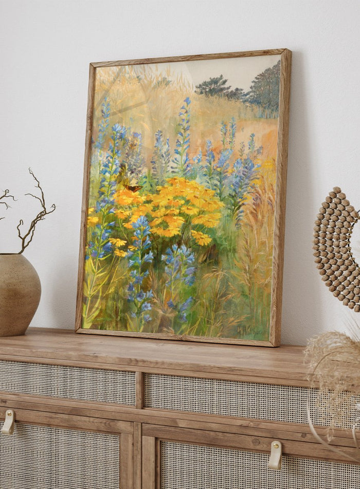 "Field Flowers" Art Print_Sugar & Canvas_Lilly Walther