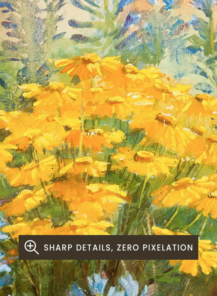 "Field Flowers" Art Print_Sugar & Canvas_Lilly Walther