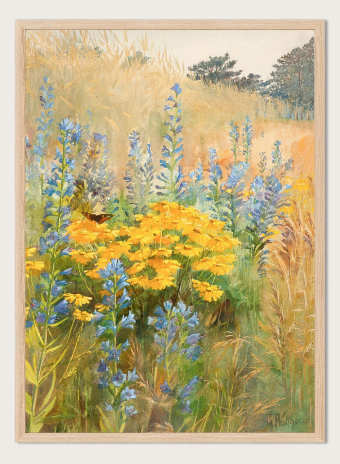 "Field Flowers" Art Print_Sugar & Canvas_Lilly Walther