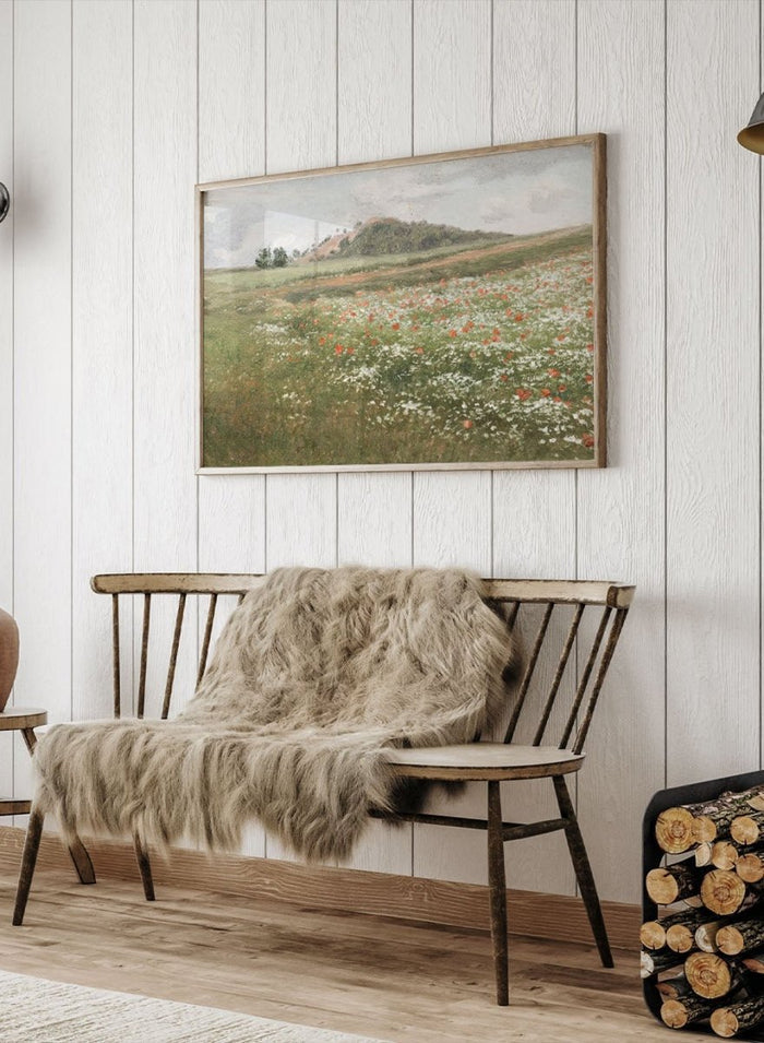 "Fields with Wild Poppies" Art Print_Sugar & Canvas_František Kaván
