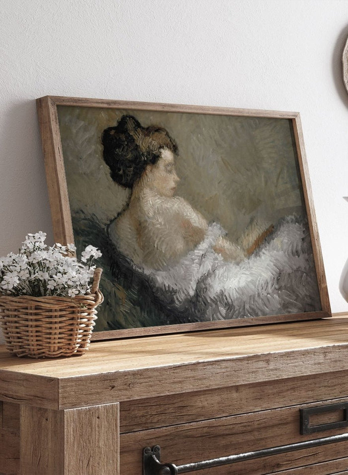 "Figure Crouching" Art Print_Sugar & Canvas_Isidre Nonell