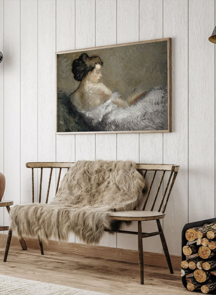 "Figure Crouching" Art Print_Sugar & Canvas_Isidre Nonell