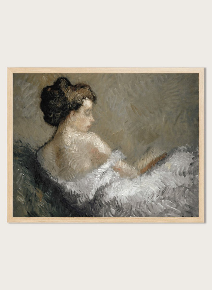 "Figure Crouching" Art Print_Sugar & Canvas_Isidre Nonell