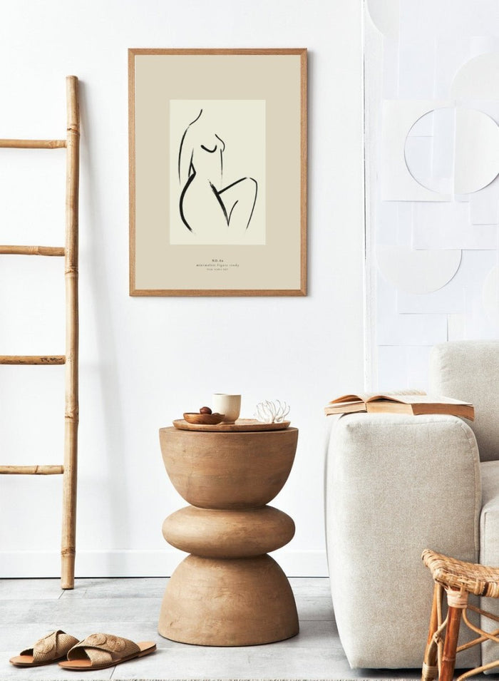 "Figure Study No. 06" Art Print_Sugar & Canvas_Sugar & Canvas