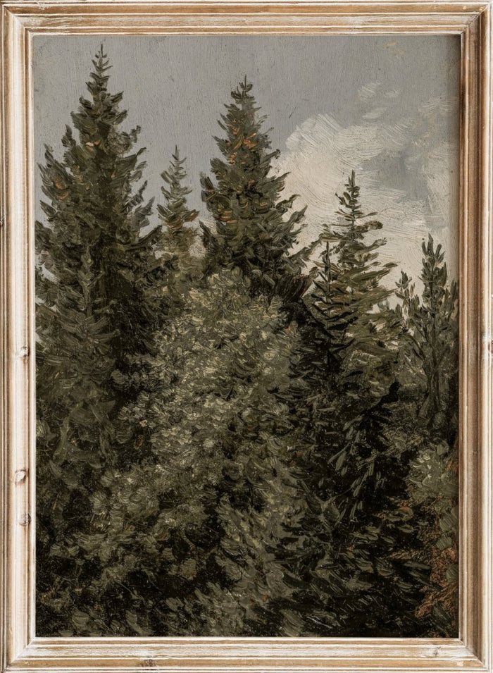 "Firs" Art Print_Sugar & Canvas_Carl Gustav Carus
