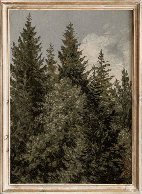 "Firs" Art Print_Sugar & Canvas_Carl Gustav Carus