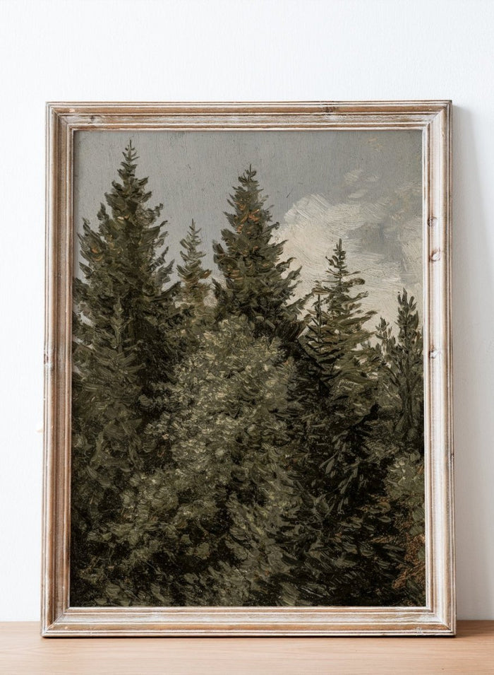 "Firs" Art Print_Sugar & Canvas_Carl Gustav Carus