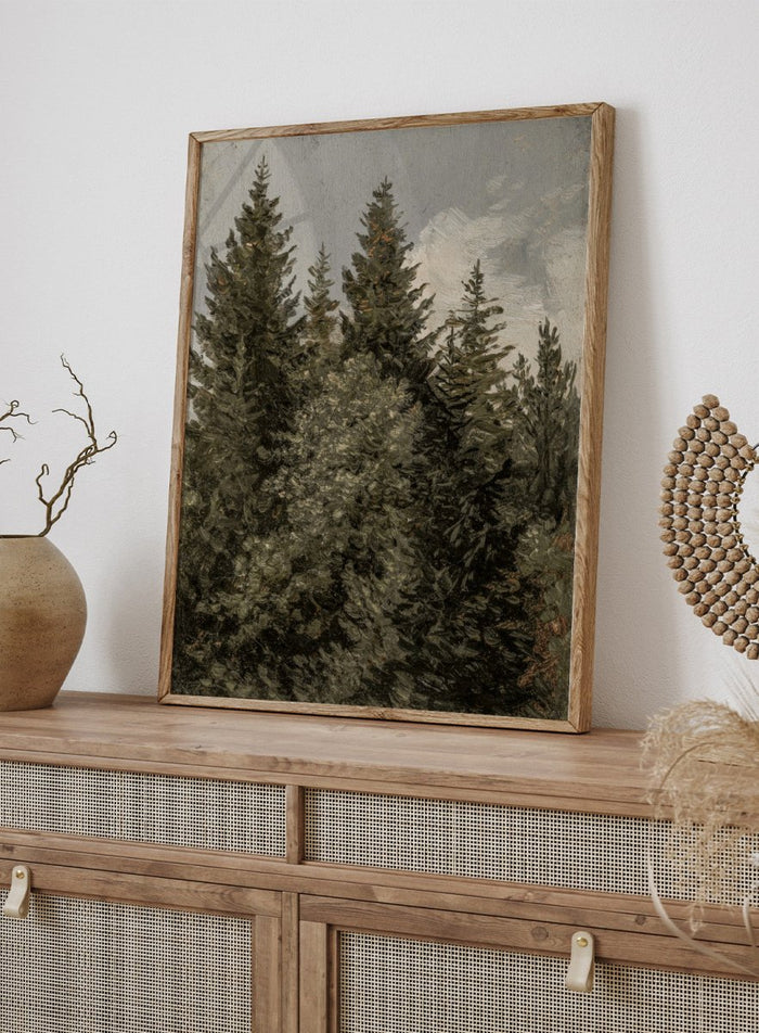 "Firs" Art Print_Sugar & Canvas_Carl Gustav Carus