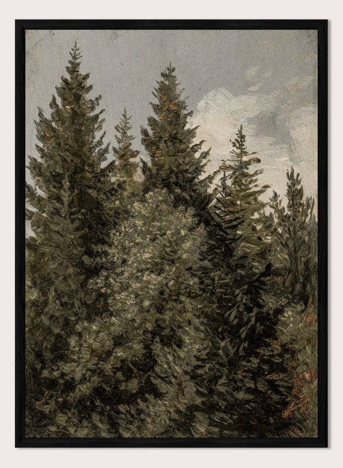 "Firs" Art Print_Sugar & Canvas_Carl Gustav Carus