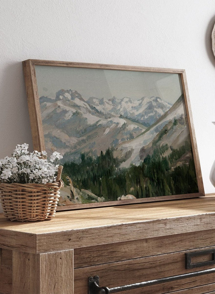 "First Snow" Art Print_Sugar & Canvas_William Franklin Jackson
