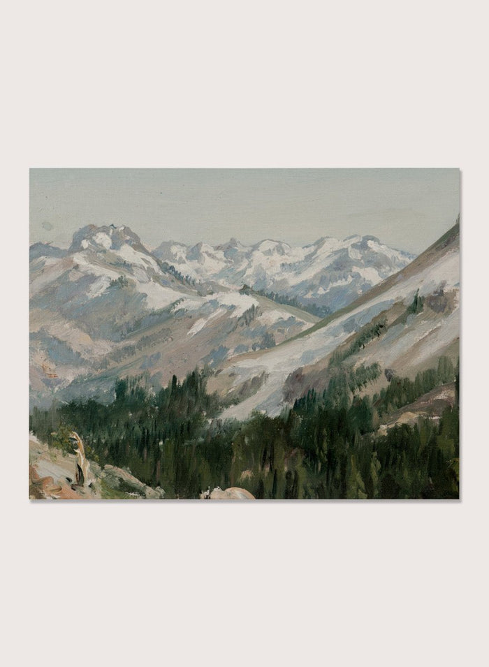 "First Snow" Art Print_Sugar & Canvas_William Franklin Jackson
