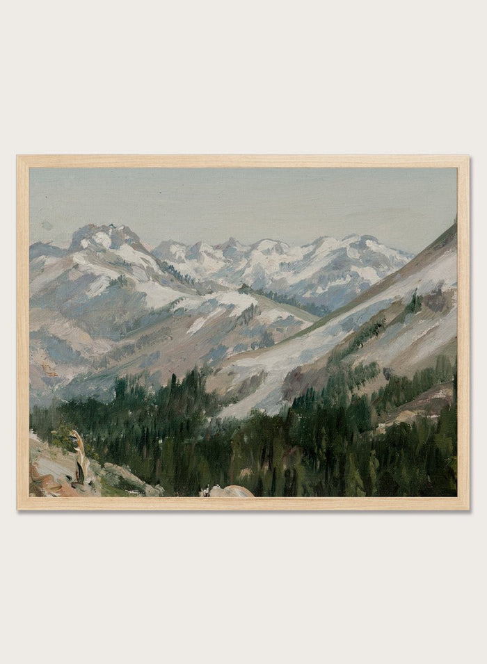 "First Snow" Art Print_Sugar & Canvas_William Franklin Jackson