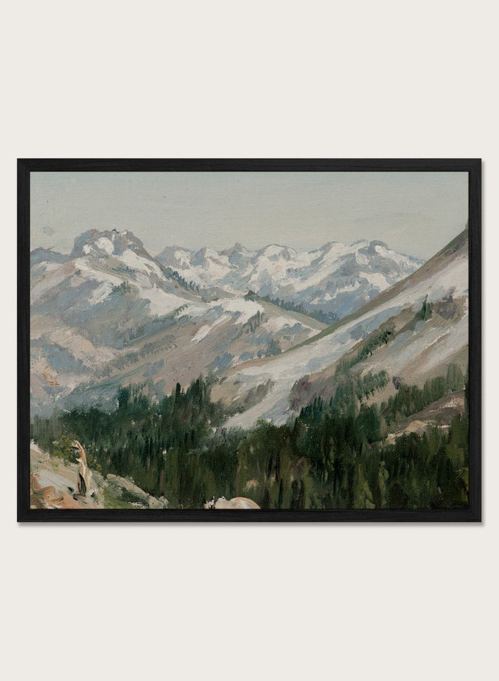 "First Snow" Art Print_Sugar & Canvas_William Franklin Jackson