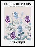 Fleurs de Jardin Botanique Art Print_Sugar & Canvas
