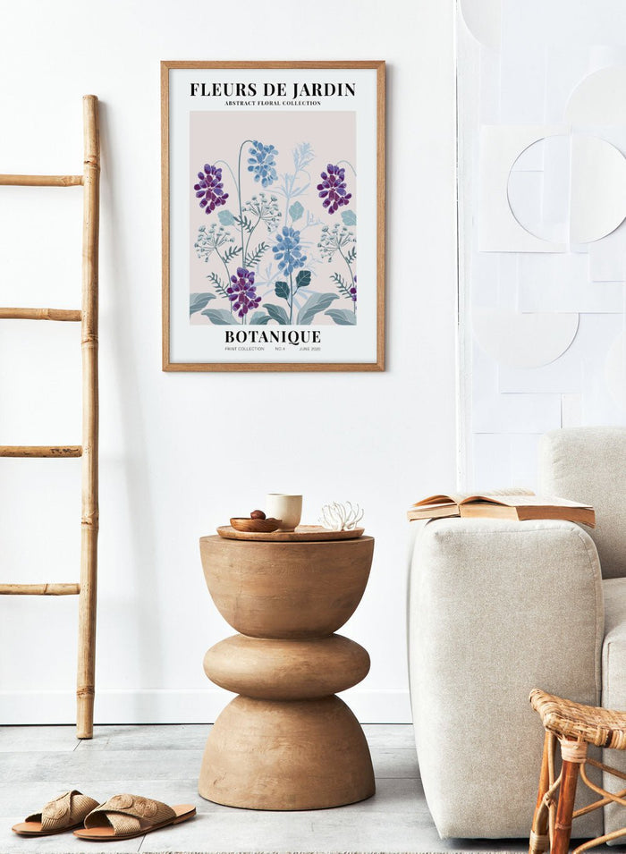 Fleurs de Jardin Botanique Art Print_Sugar & Canvas