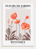 Fleurs de Jardin Botanique Art Print