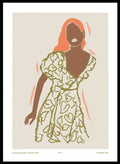 'Floral Figure' Aesthetic Art Print_Sugar & Canvas_Sugar & Canvas