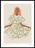 'Floral Figure II' Aesthetic Art Print_Sugar & Canvas_Sugar & Canvas