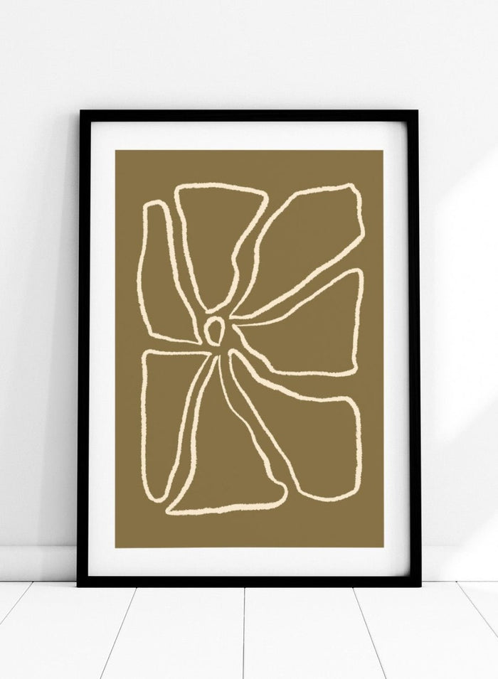'Floral Form' Aesthetic Art Print_Sugar & Canvas_Sugar & Canvas