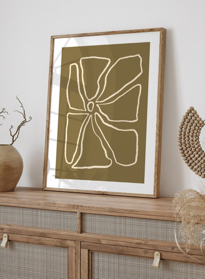 'Floral Form' Aesthetic Art Print_Sugar & Canvas_Sugar & Canvas