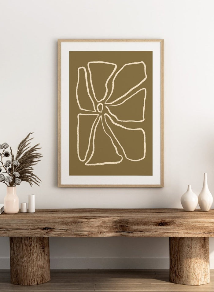 'Floral Form' Aesthetic Art Print_Sugar & Canvas_Sugar & Canvas