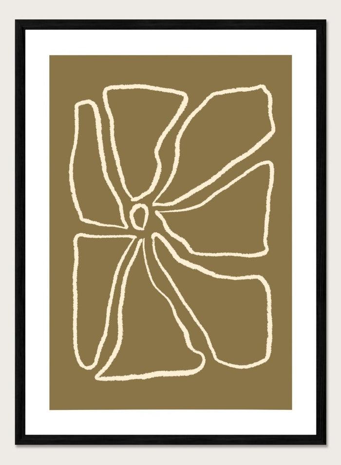 'Floral Form' Aesthetic Art Print_Sugar & Canvas_Sugar & Canvas