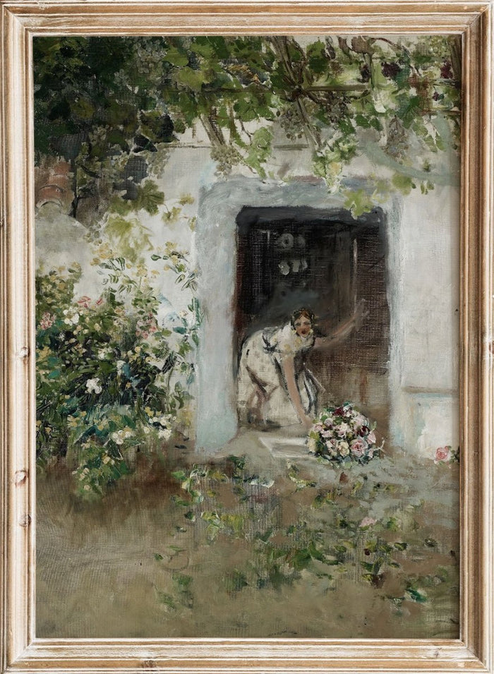 "Floral Offerings" Art Print_Sugar & Canvas_Ignacio Pinazo Camarlench