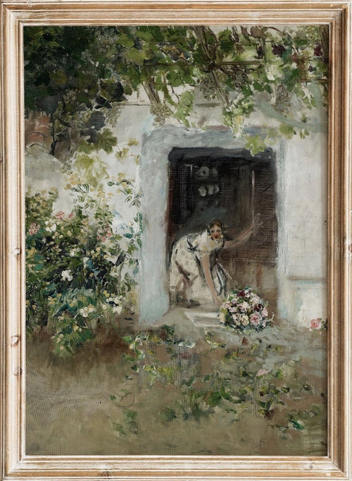 "Floral Offerings" Art Print_Sugar & Canvas_Ignacio Pinazo Camarlench